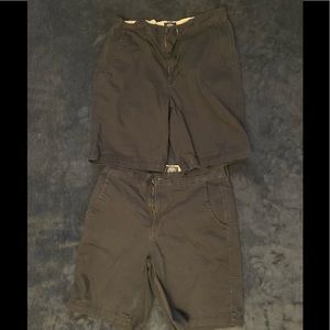 St. John’s bay khaki shorts M